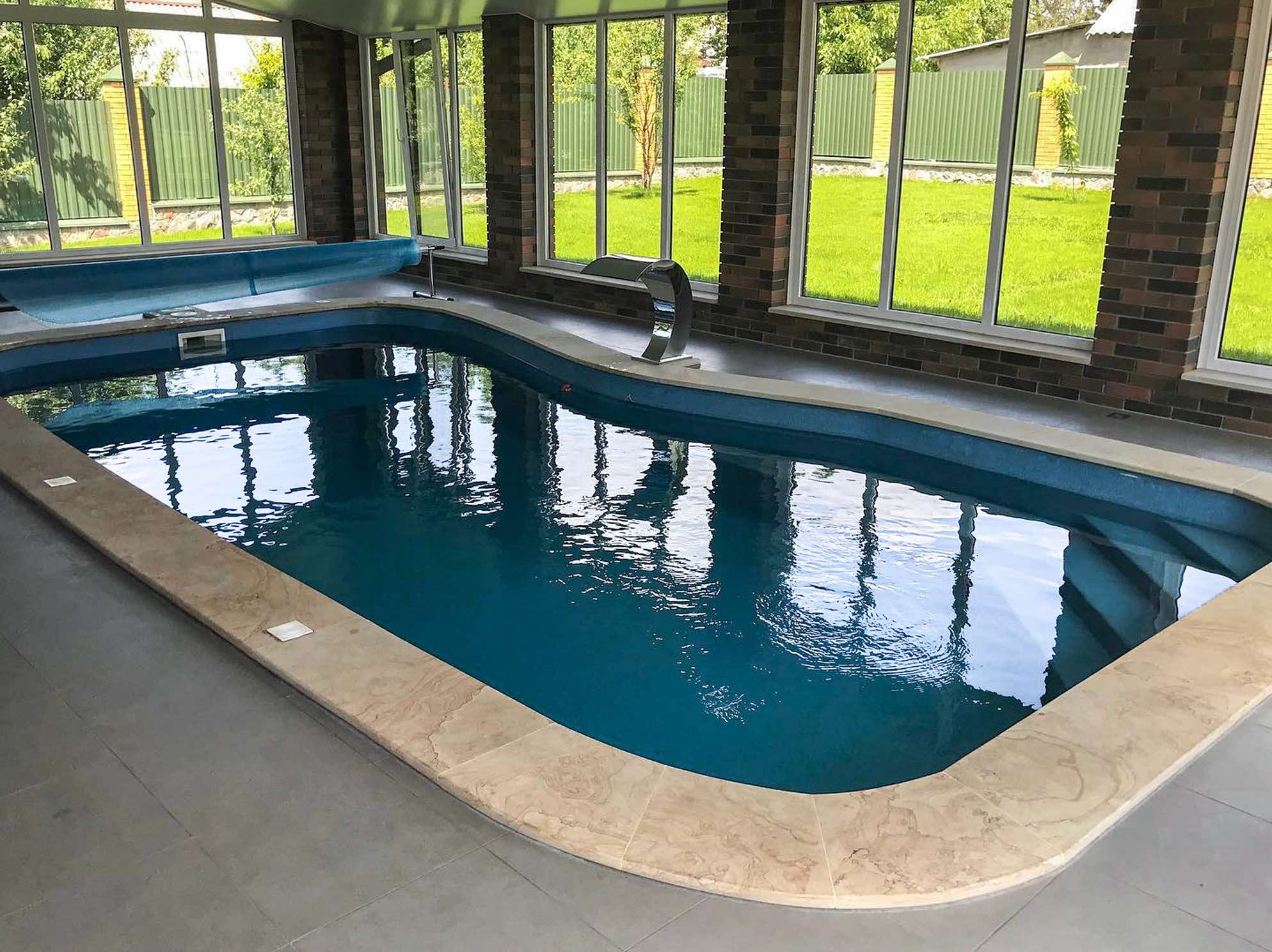 Swimming pool installation project 1